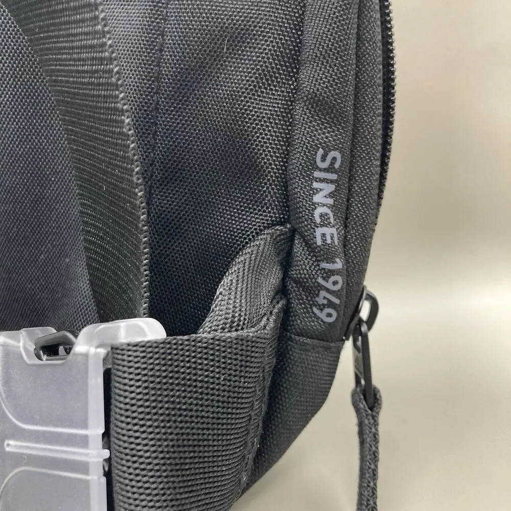 Adidas Unisex Zip Pocket Prime Mini Sling Crossbody Bag Black OS